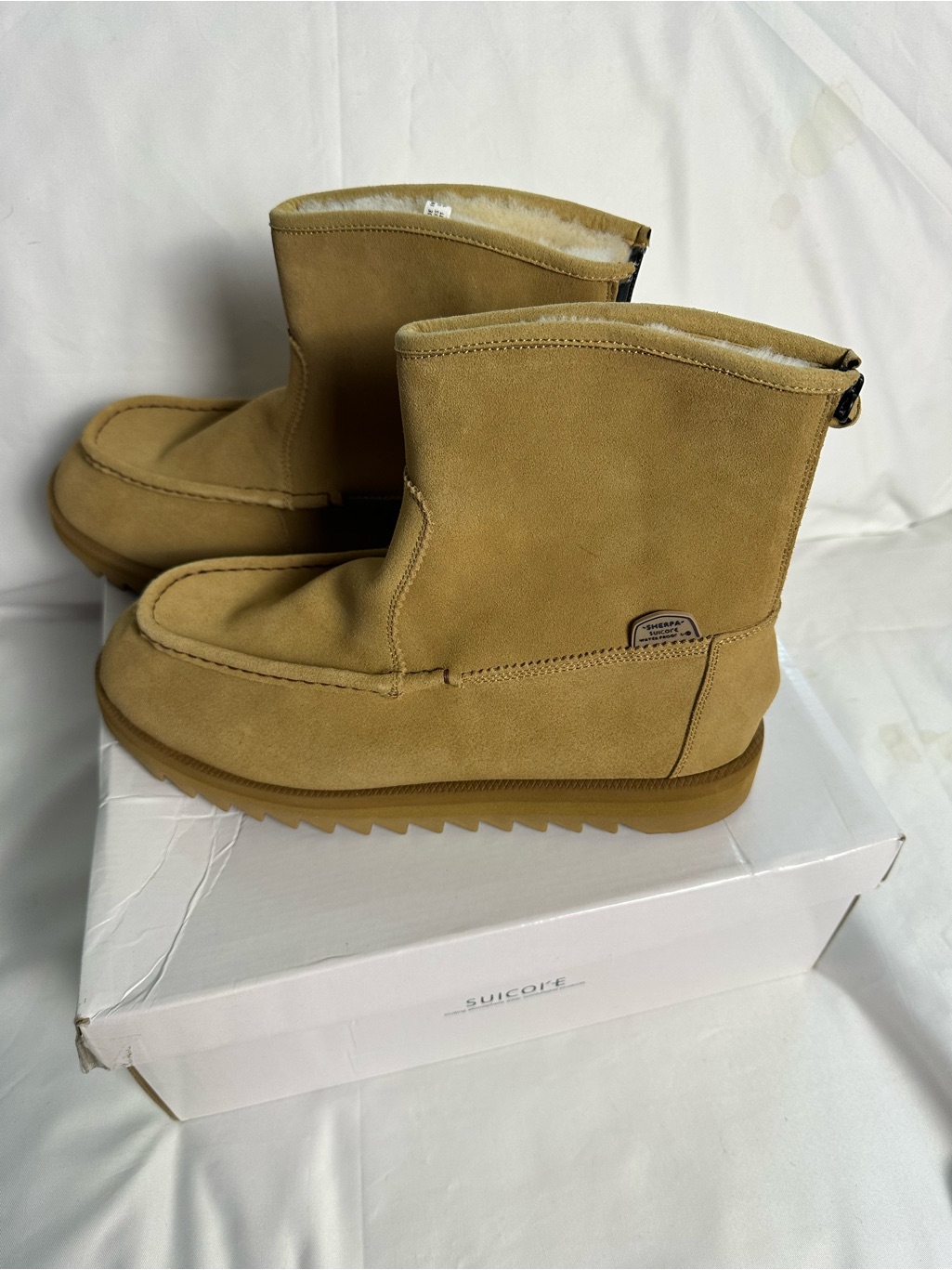Nwt Suicoke Sherpa Waterproof Suede Boots Us 11 Eu 44 W/ Box